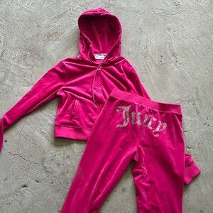 Juicy Couture pink Suit